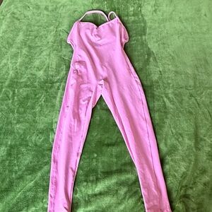 Women light Pink sport Jumpsuit excellent condition